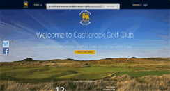 Desktop Screenshot of castlerockgc.co.uk